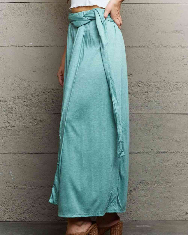 Ninexis Know Your Worth Criss Cross Halter Neck Maxi Dress