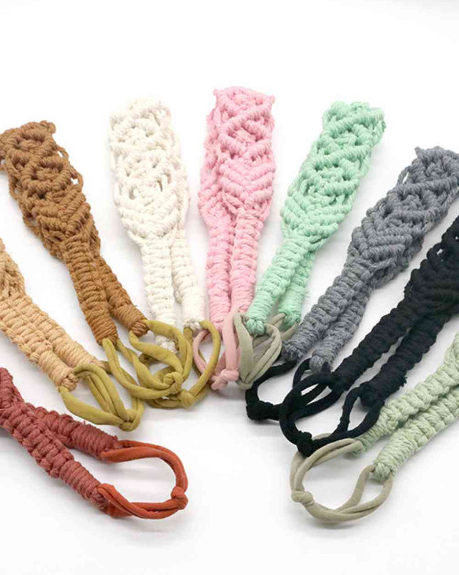 Assorted 2-Pack Macrame Flexible Headband