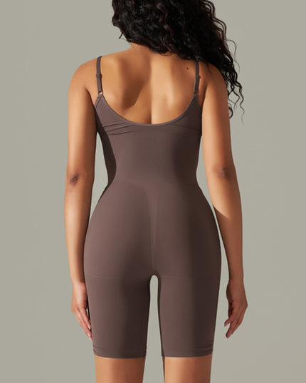 Spaghetti Strap Active Romper