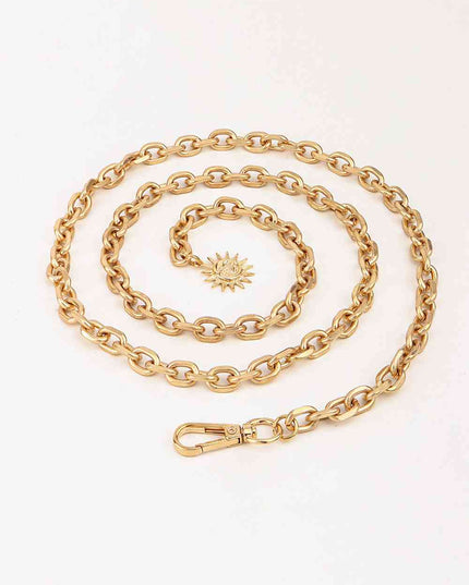 Sun Iron Chain Belt