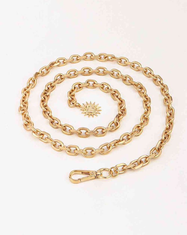 Sun Iron Chain Belt