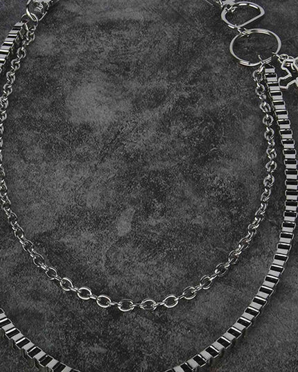 Double-Layered Cross Waist Chain