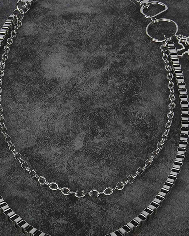 Double-Layered Cross Waist Chain