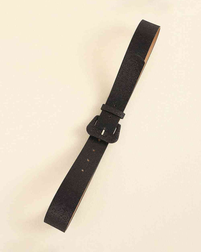 Glitter PU Leather Belt