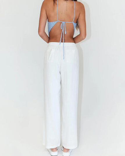 Tie Back Sleeveless Tank Top