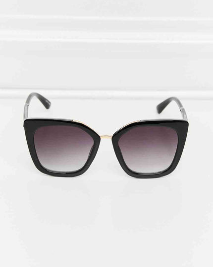 Cat Eye Full Rim Polycarbonate Sunglasses