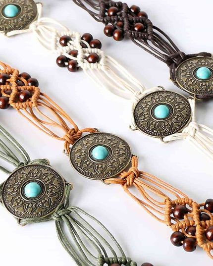 Bohemian Style Braid Belt