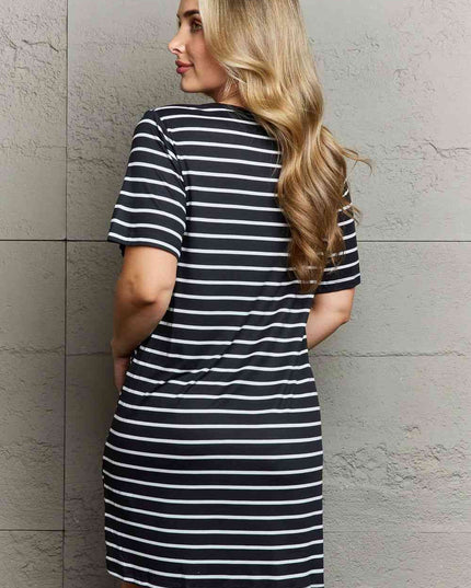 MOON NITE Button Down Sleepwear Dress