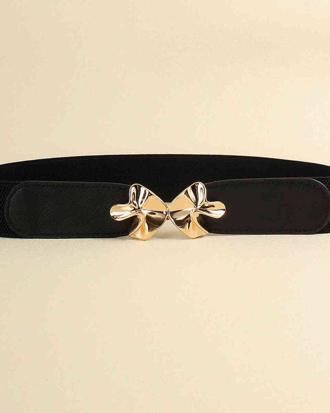 Alloy Buckle Elastic Belt