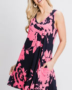 Navy/Neon Pink