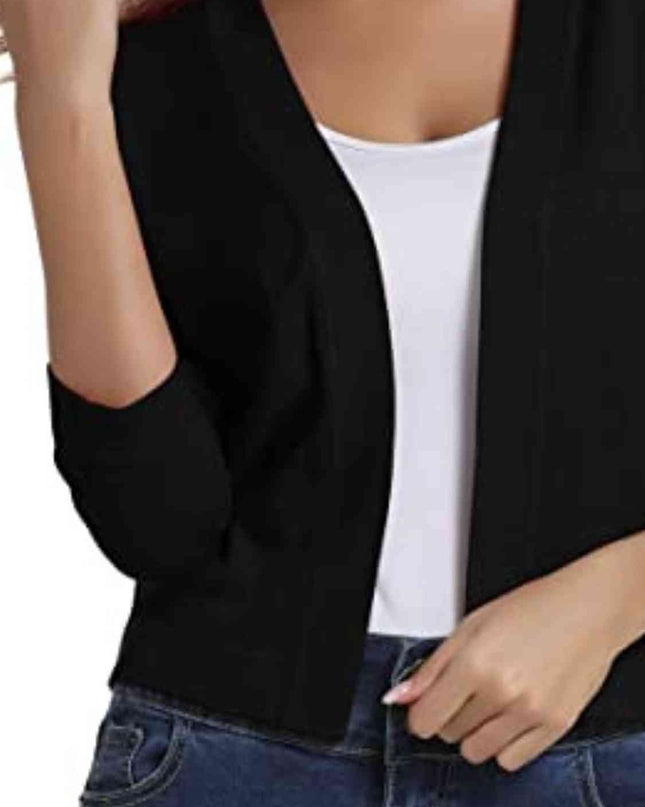Open Front Cardigan