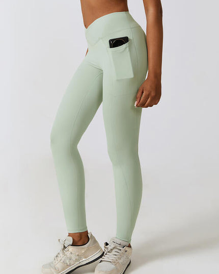 Wide Waistband Active Leggings