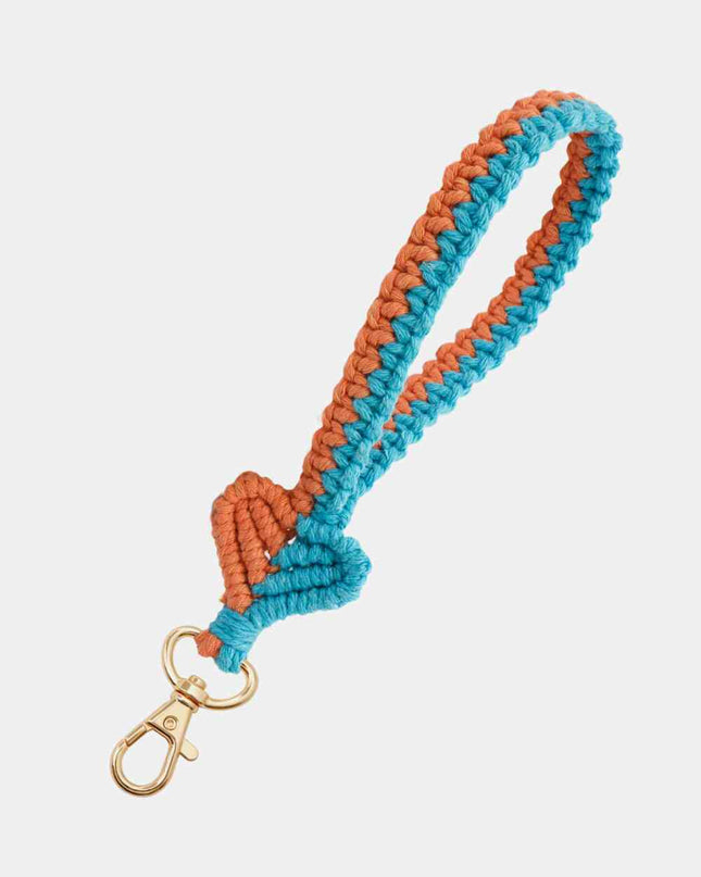 Heart Shape Macrame Key Chain