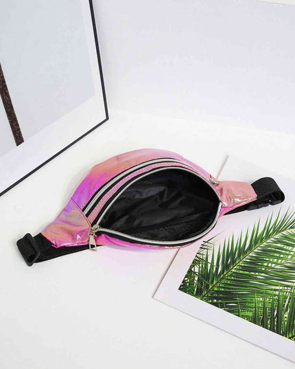 Gradient Polyester Sling Bag