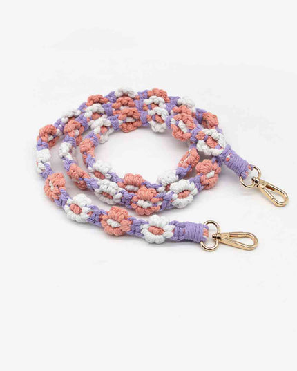 Macrame Flower Lanyard