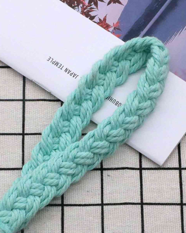 Assorted 4-Piece Macrame Keychain