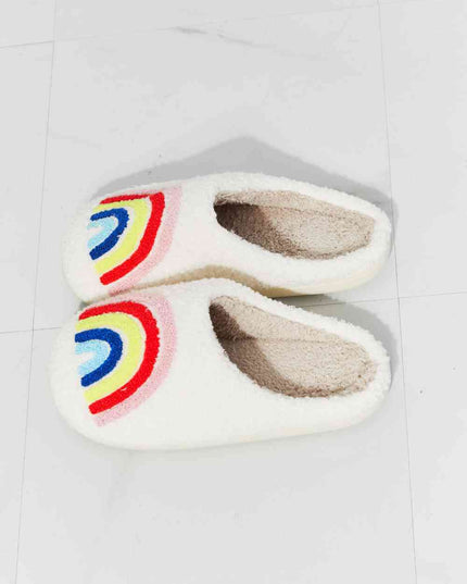 MMShoes Rainbow Plush Slipper
