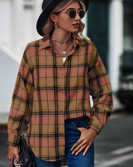 Plaid Long Sleeve Shirt