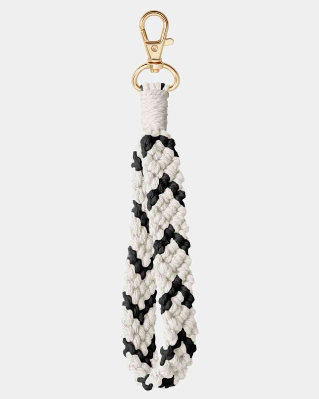 Macrame Wristlet Key Chain