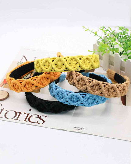 Can't Stop Your Shine Macrame Headband