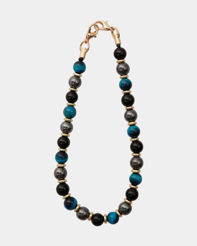 Natural Stone Beads Key Chain