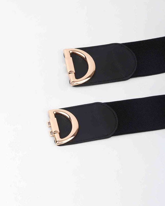 D Buckle Elastic Belt