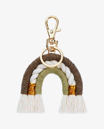 Random 4-Pack Rainbow Tassel Key Chain