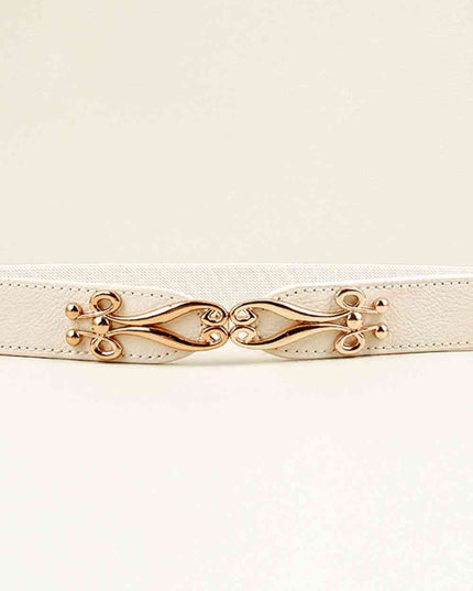 Alloy Buckle Elastic Belt