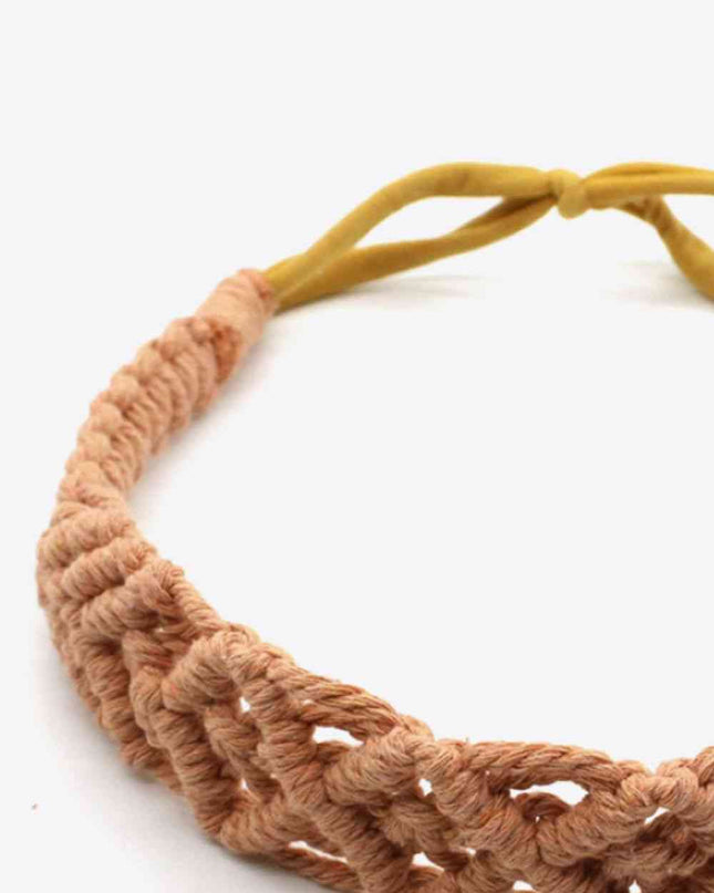 Assorted 2-Pack Macrame Flexible Headband
