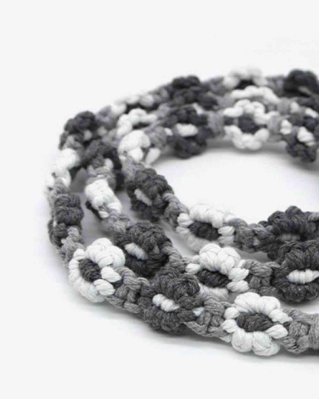 Macrame Flower Lanyard