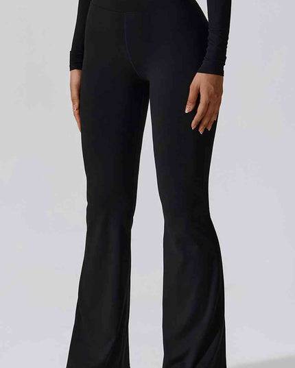 Slim Fit High Waist Long Sports Pants