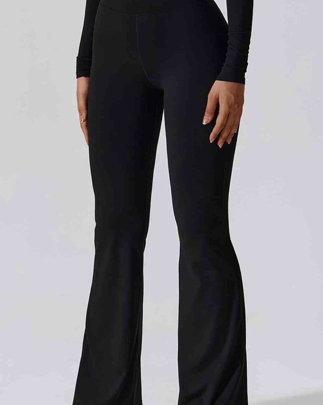 Slim Fit High Waist Long Sports Pants