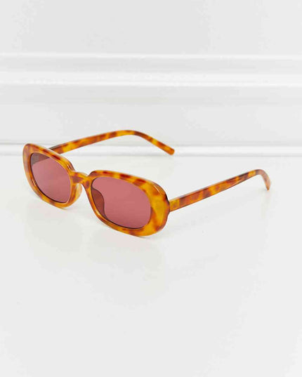Oval Full Rim Sunglasses