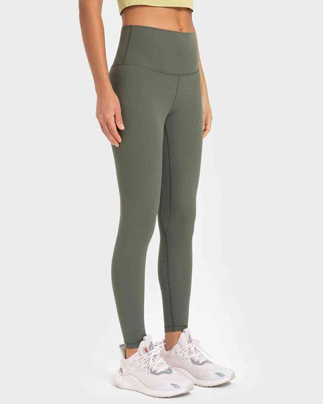 Highly Stretchy Wide Waistband Yoga Leggings