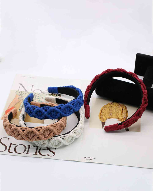 Can't Stop Your Shine Macrame Headband