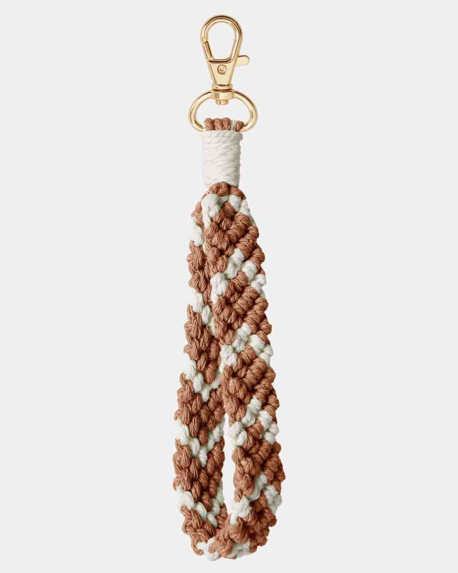 Macrame Wristlet Key Chain
