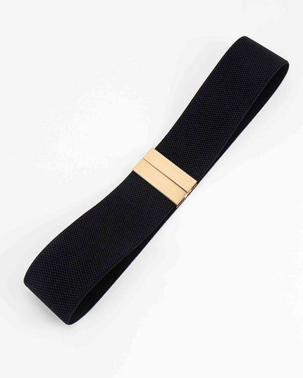 Alloy Buckle Elastic Belt