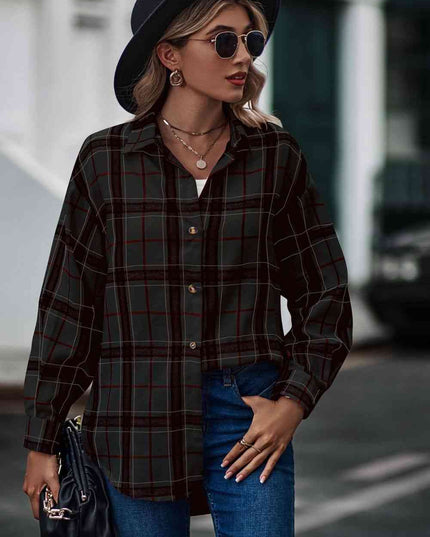 Plaid Long Sleeve Shirt