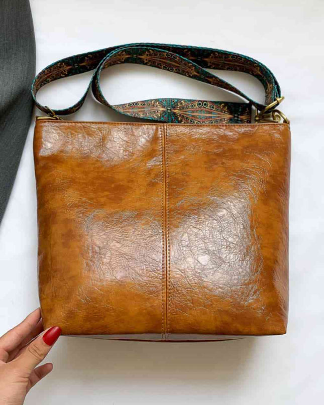 PU Leather Shoulder Bag
