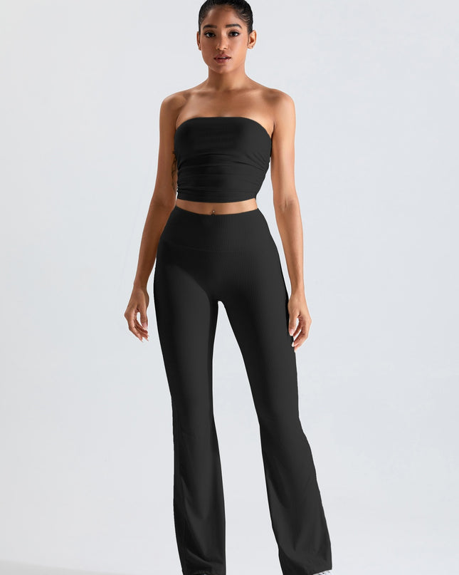 Ribbed Active Bandeau Top