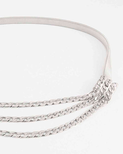 Metal Triple-Layered Chain Belt