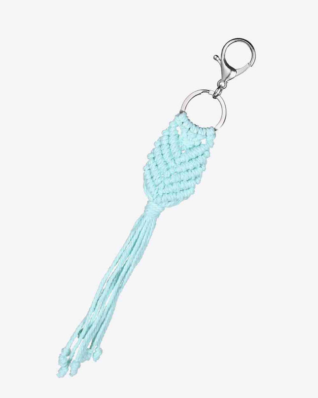 Assorted 4-Pack Handmade Fringe Keychain