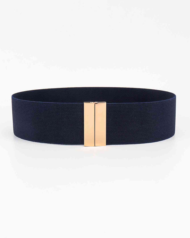 Alloy Buckle Elastic Belt