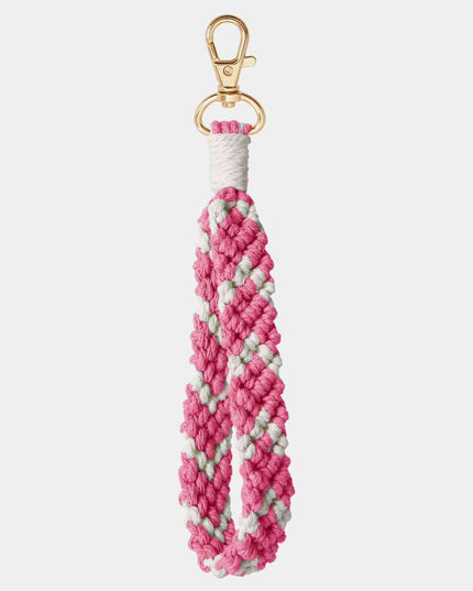 Macrame Wristlet Key Chain