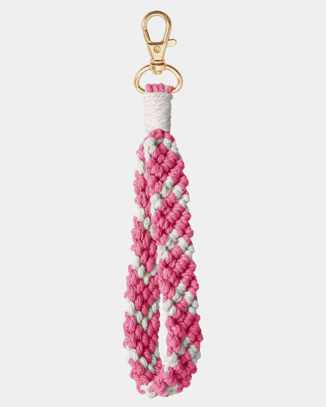 Macrame Wristlet Key Chain