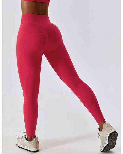 Wide Waistband Sports Pants