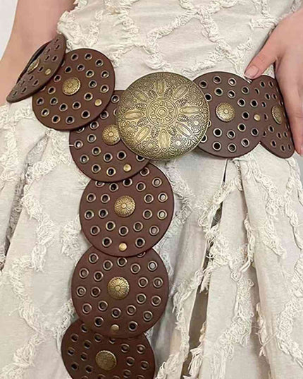 Zinc Alloy PU Disc Belt