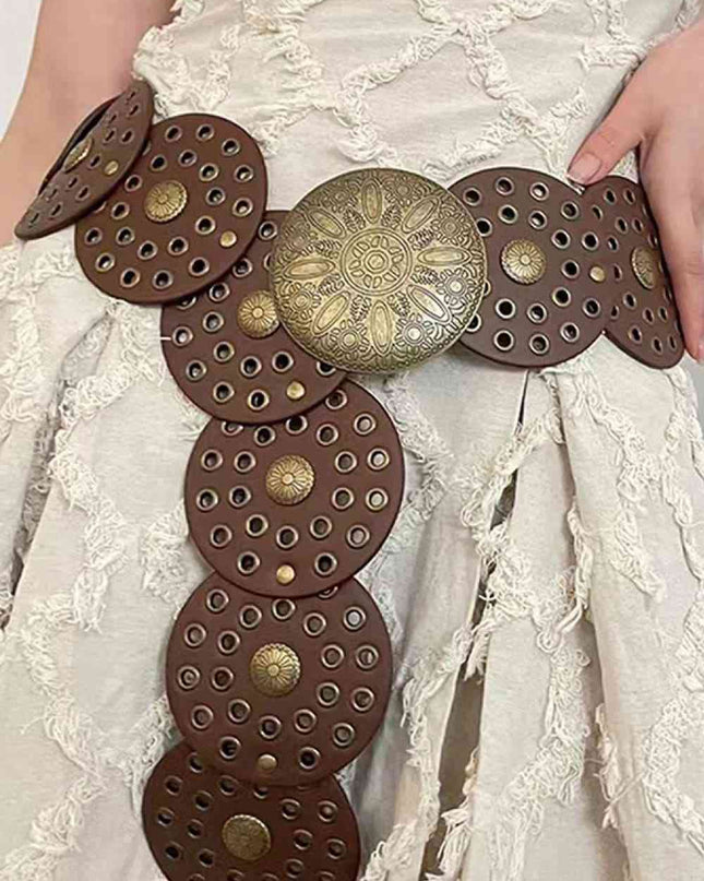 Zinc Alloy PU Disc Belt