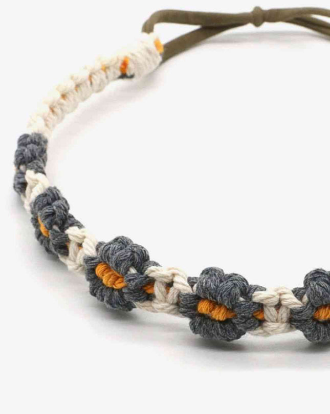 Assorted 2-Pack In My Circle Daisy Macrame Headband