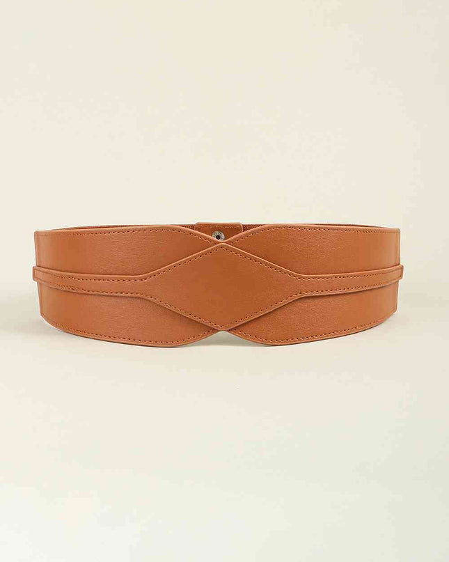 Elastic Wide PU Belt